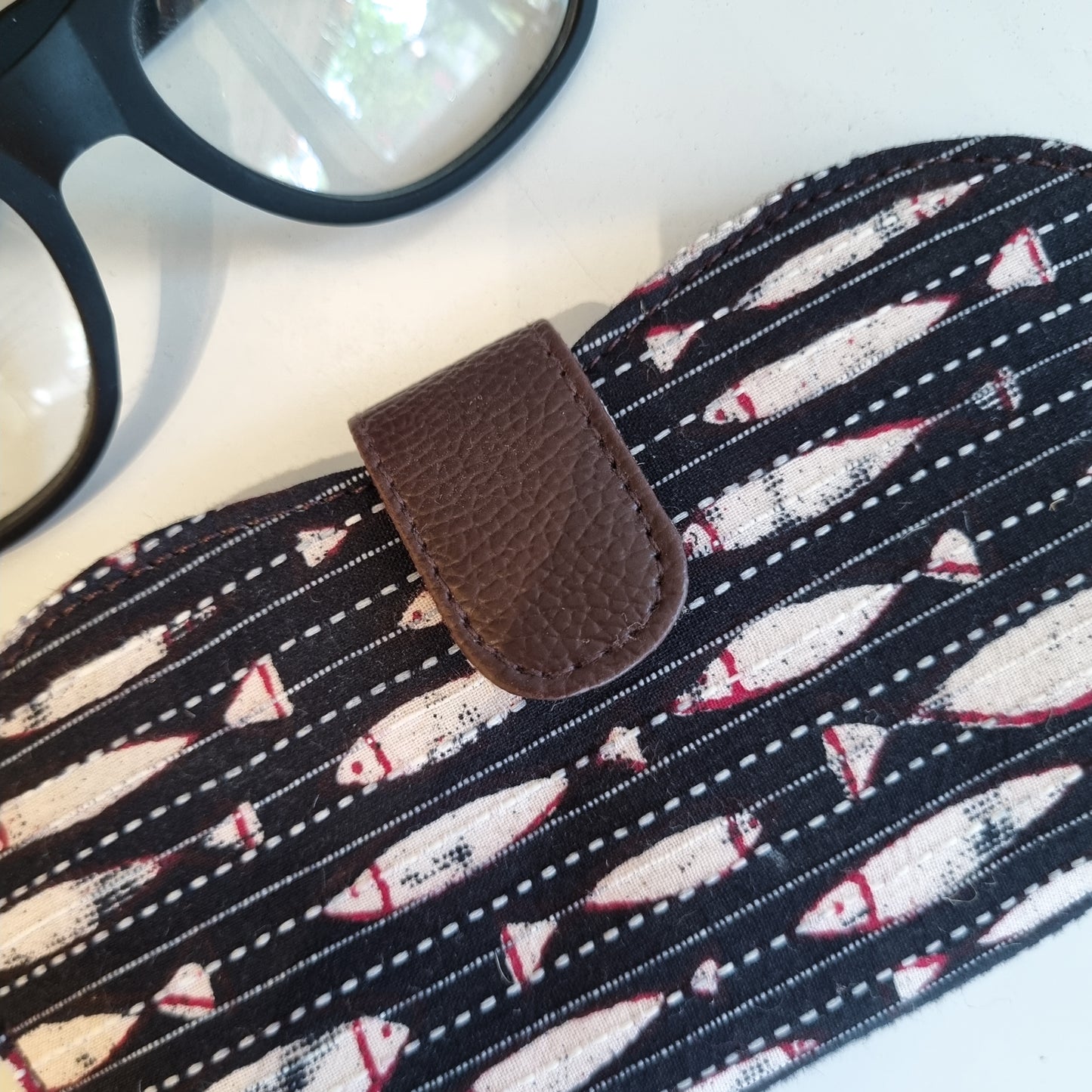 Adventure Shield Sunglass Cover | Canvas Design