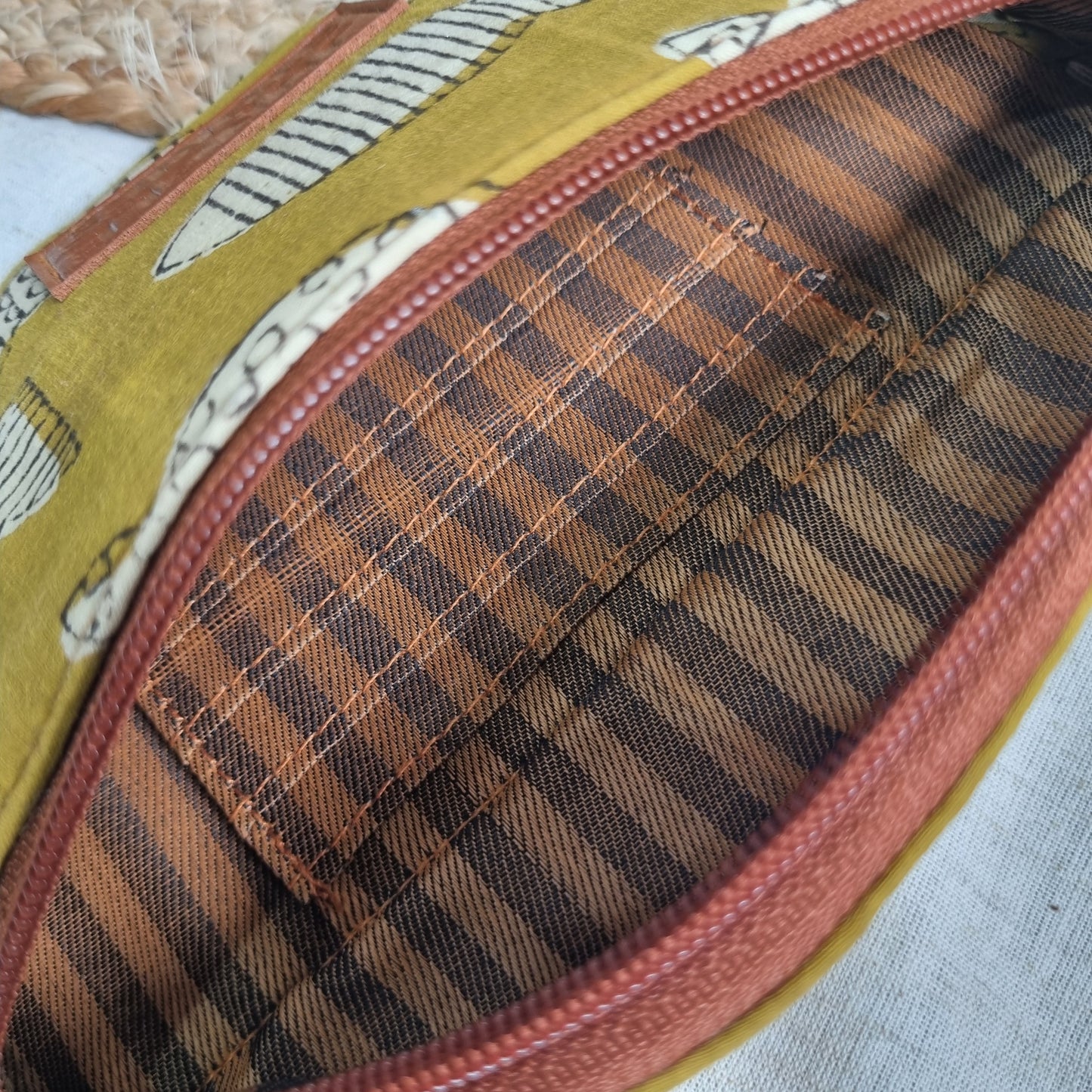 Crossbody Bag- Fish Print