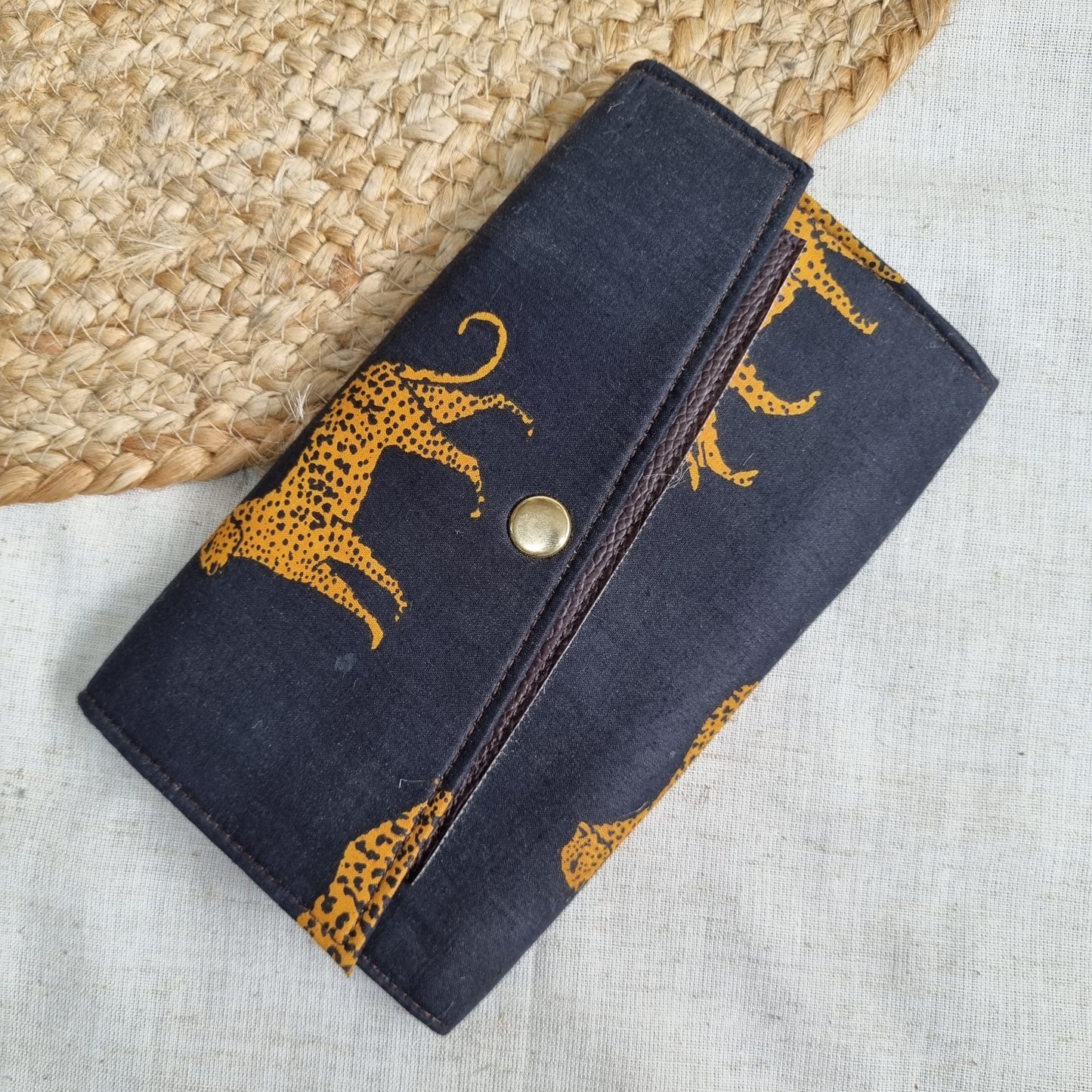 Nomad's Retreat Bi-Fold Wallet | Canvas & Leather