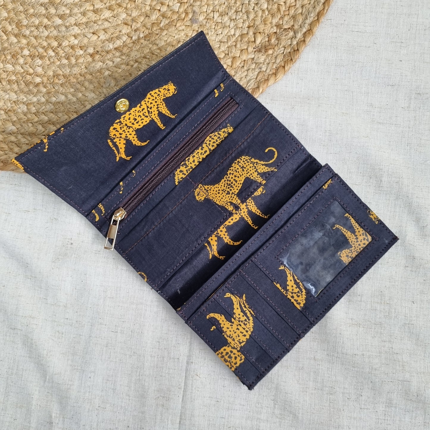 Nomad's Retreat Bi-Fold Wallet | Canvas & Leather