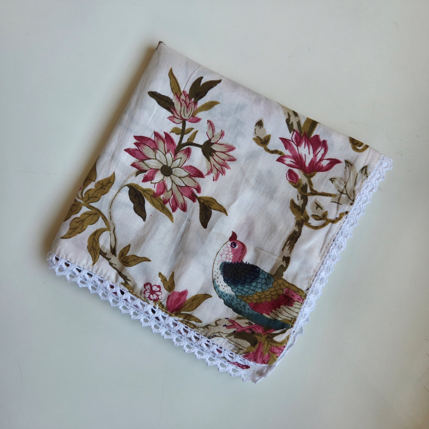 Handkerchief I Flowery Pattern