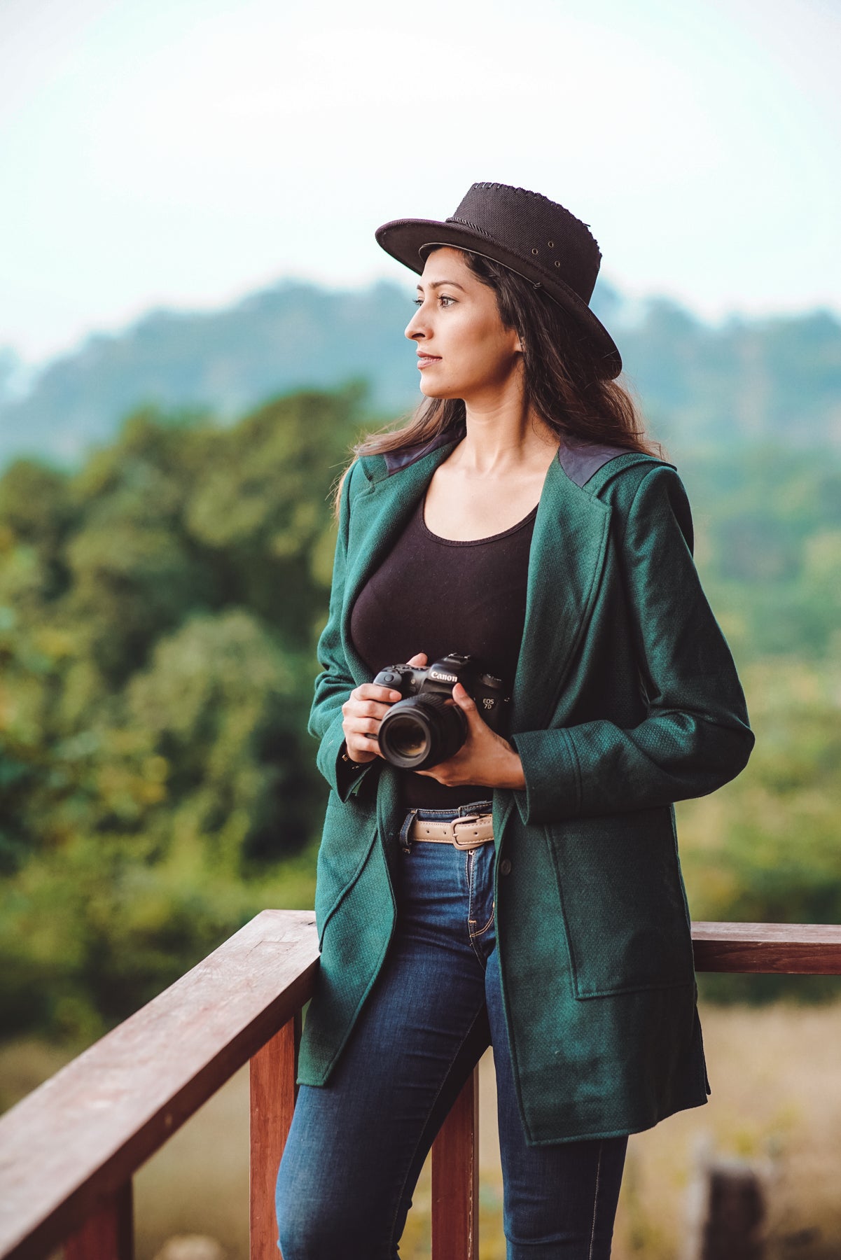 Elizabeth- Woolen Fleece Hooded Winter Jacket | Warmth with Lining