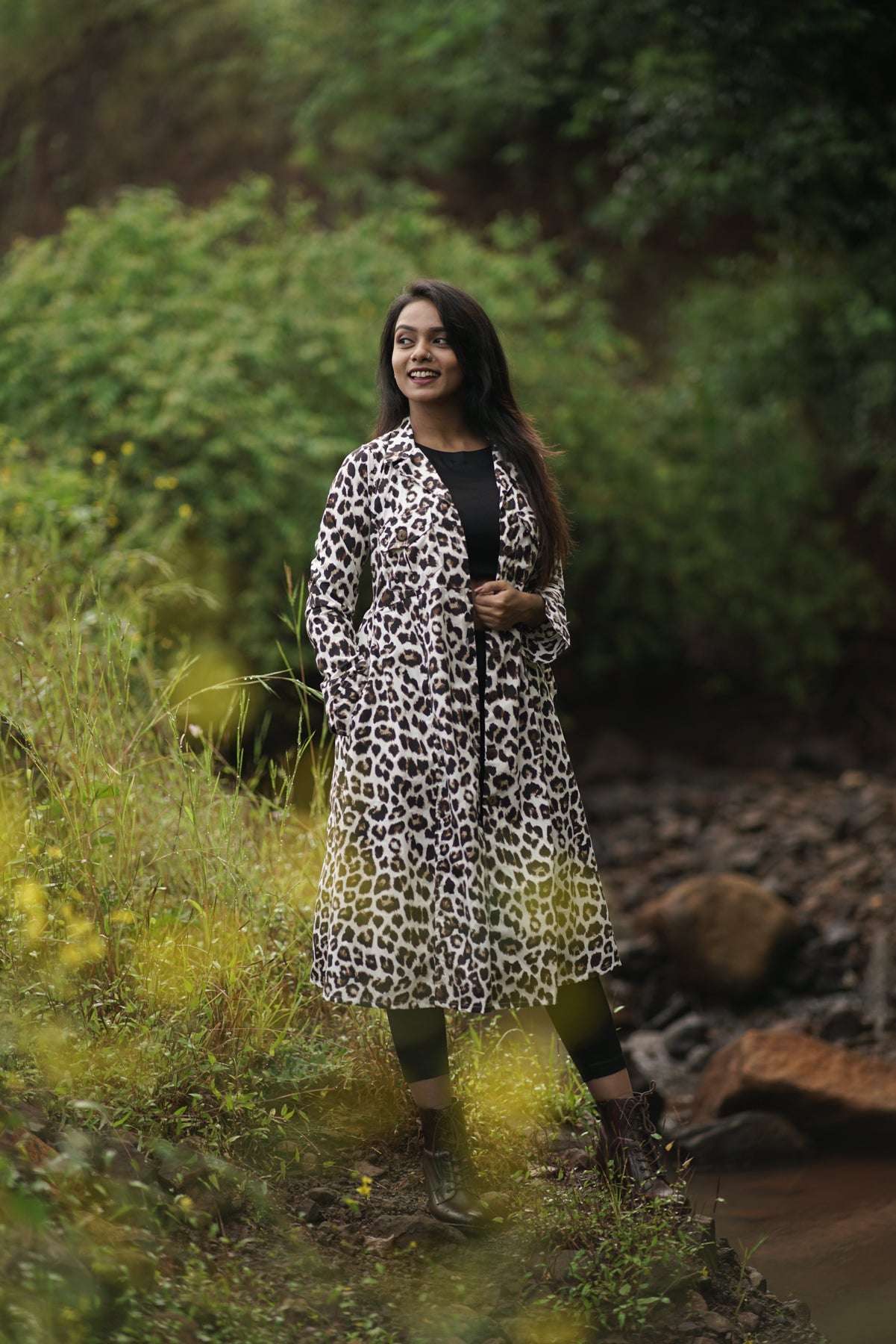 Safari-Inspired Cotton Twill Jacket Set | Adventure Meets Elegance