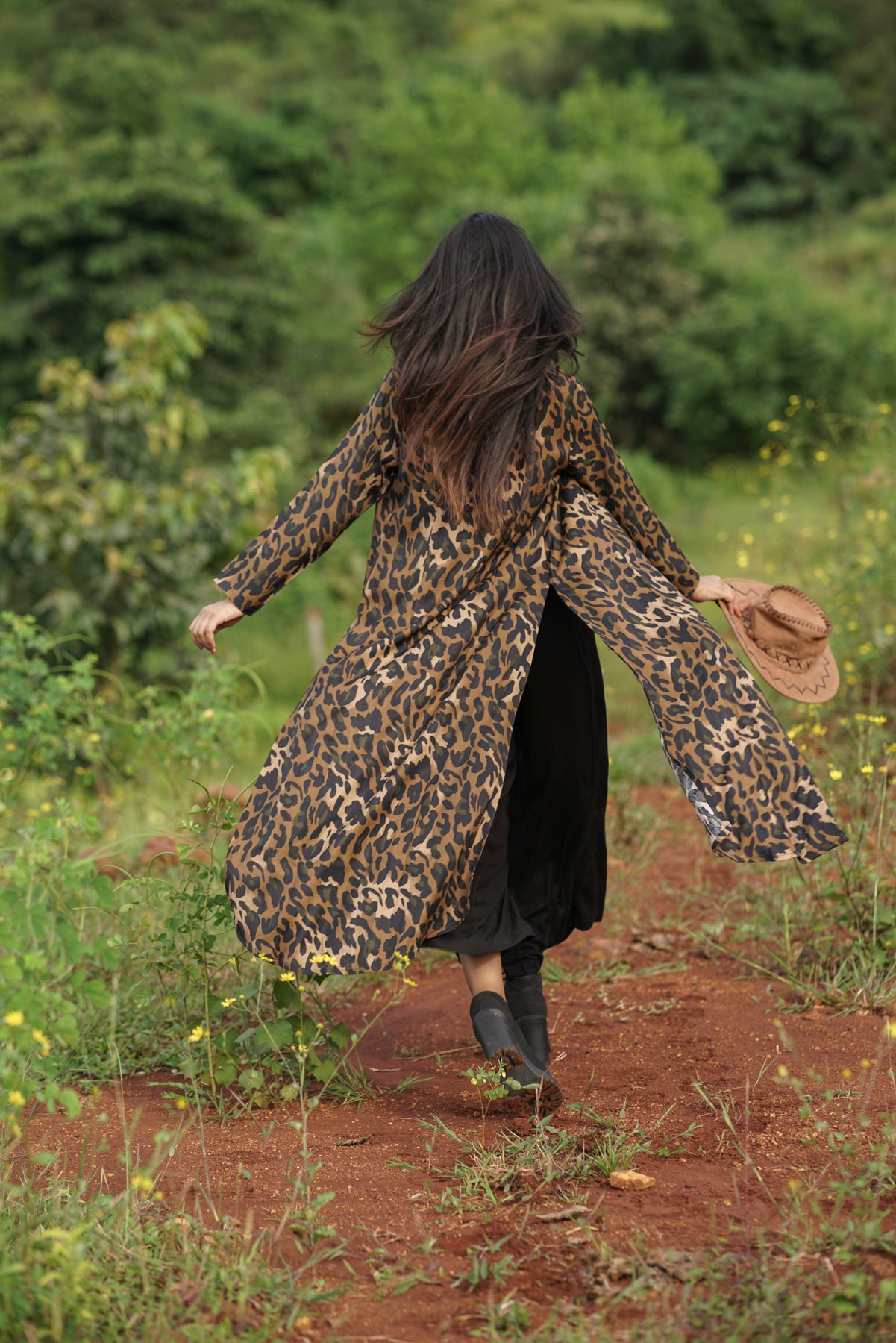 Cordelia- Long Rayon Jacket
