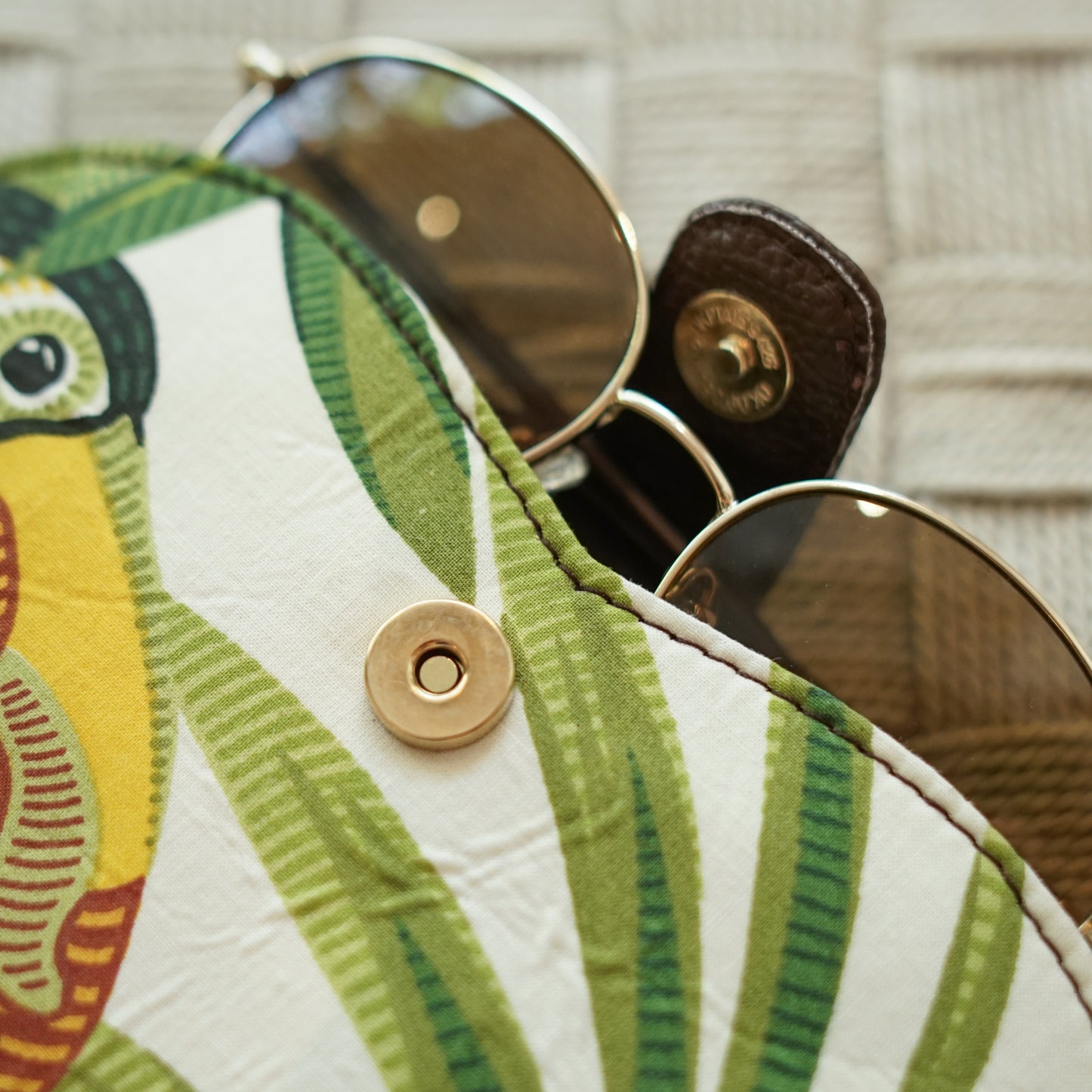 Adventure Shield Sunglass Cover | Canvas Design