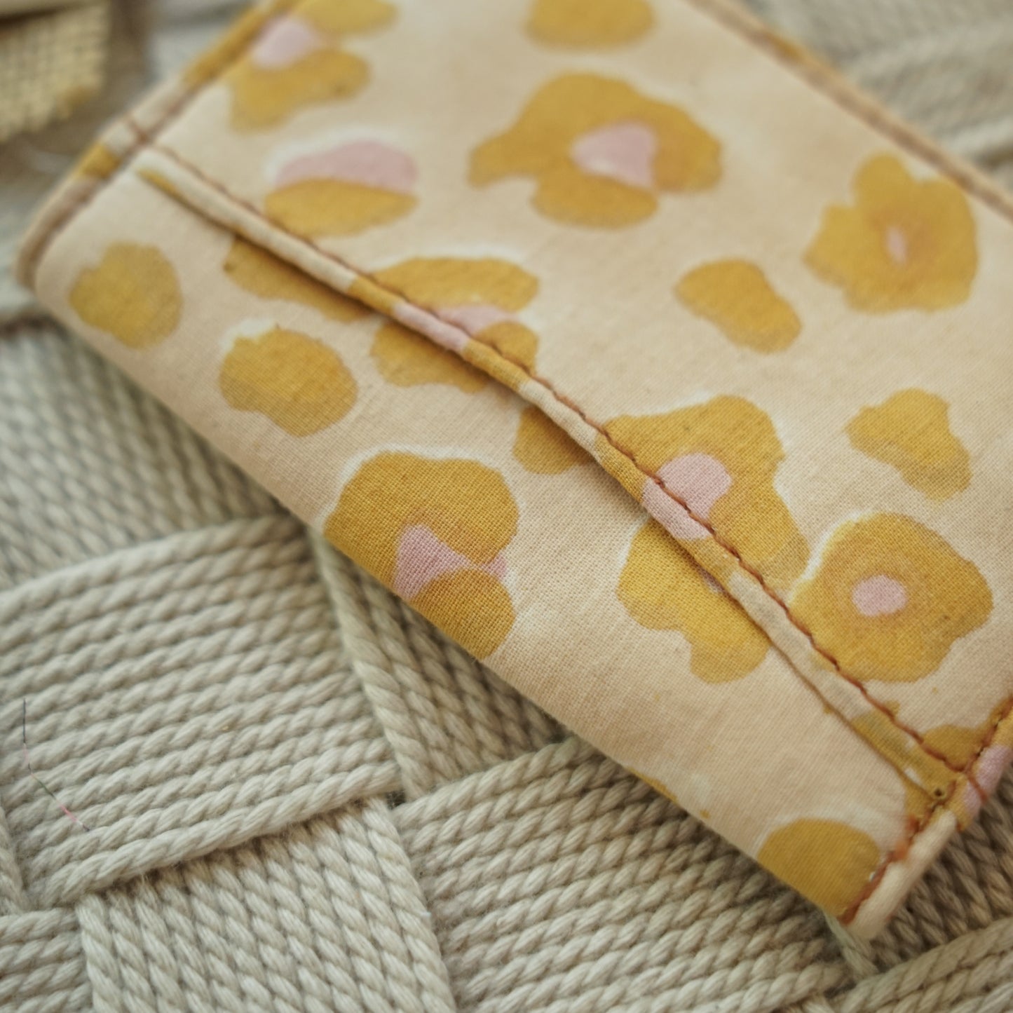 Explorer's Card Holder | Compact Canvas-Lined Cotton