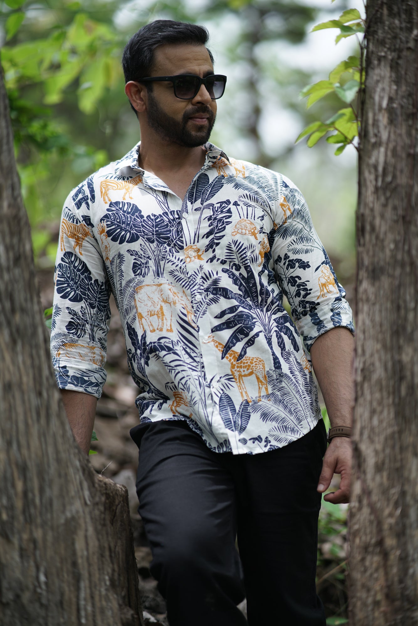 Arthur- Ivory Safari Shirt