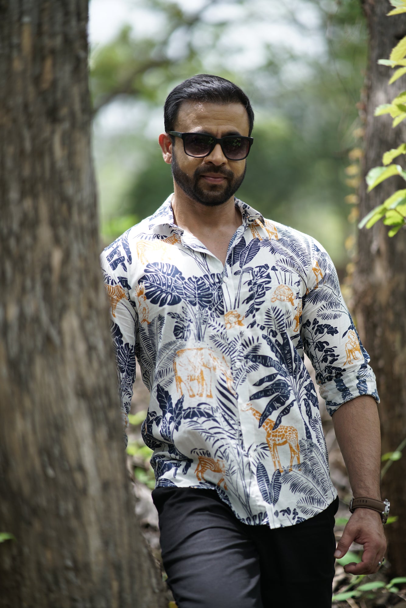 Arthur- Ivory Safari Shirt