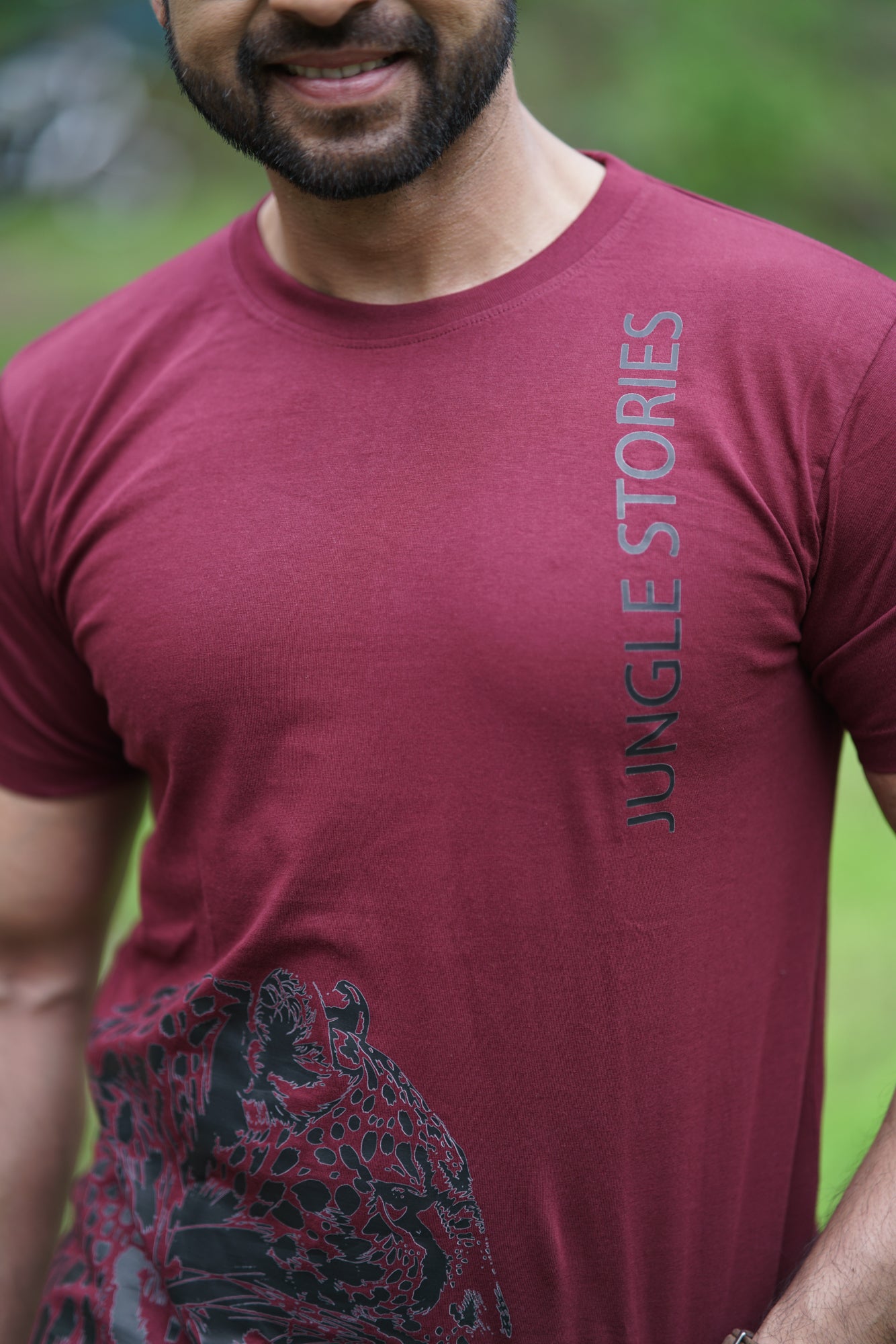 Unisex Cotton Knit T-Shirt – Jungle Power Edition