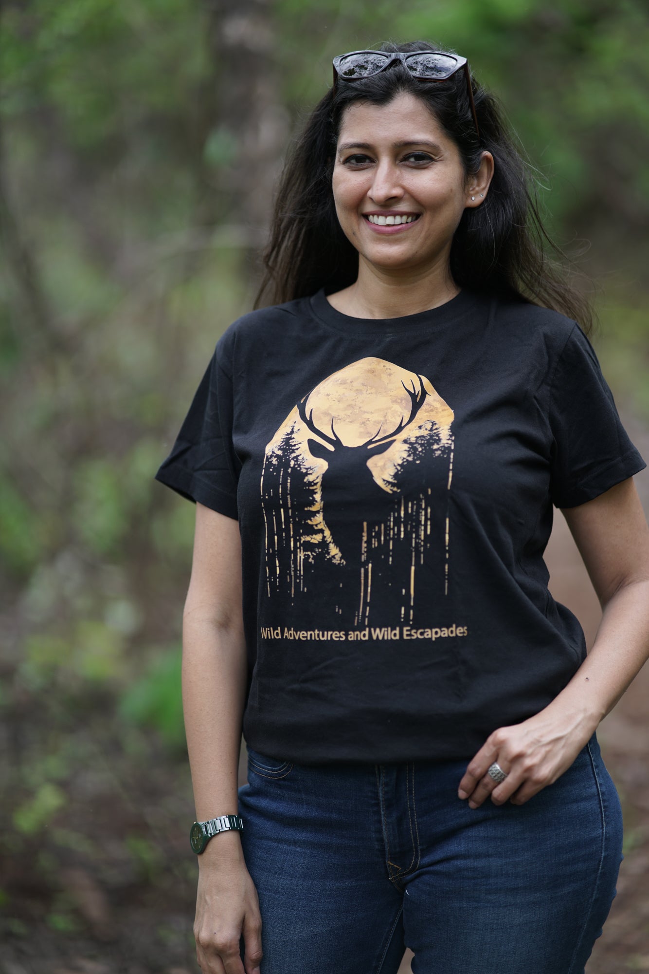 Unisex Cotton Knit T-Shirt – Wild Adventures Edition