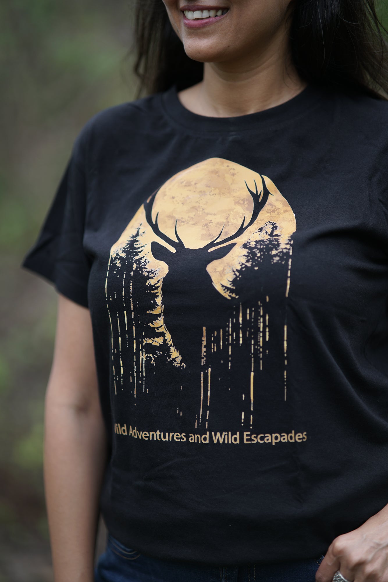 Unisex Cotton Knit T-Shirt – Wild Adventures Edition