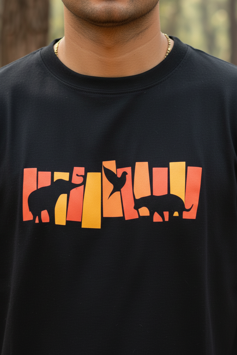 Tadoba Explorer Graphic T-shirt