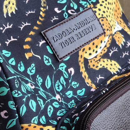 Leopard Print Backpack