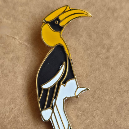 Enamel Pin I Hornbill
