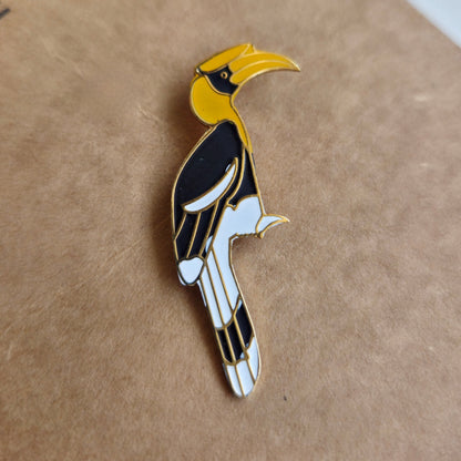 Enamel Pin I Hornbill
