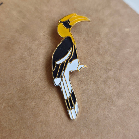 Enamel Pin I Hornbill