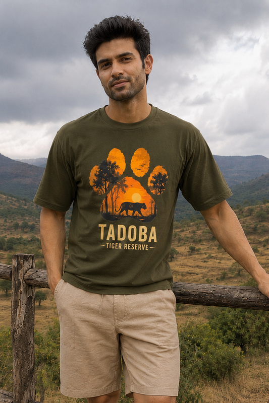 Tadoba Wildscape Graphic T-shirt