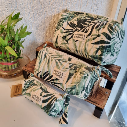 WildNest Quilted Pouch Set | 3 Sizes