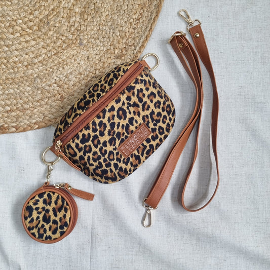 Crossbody Bag- Leopard Print