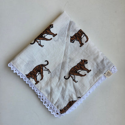 Handkerchief I Tiger Print
