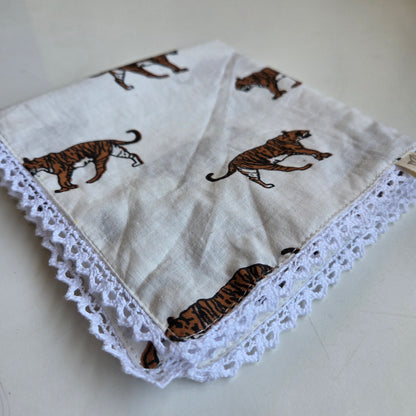 Handkerchief I Tiger Print