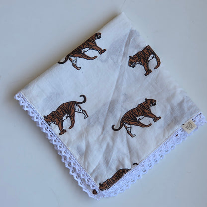 Handkerchief I Tiger Print