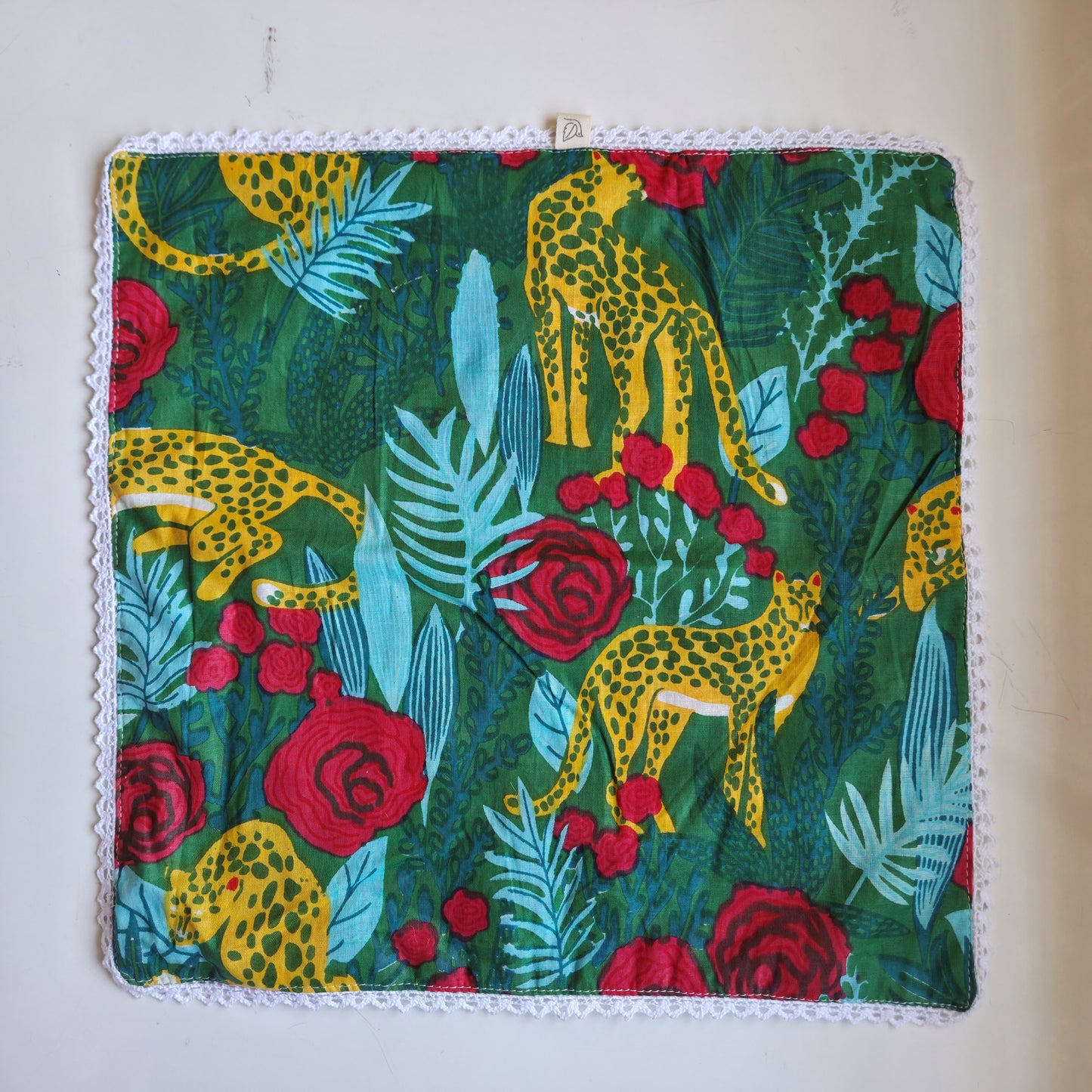 Handkerchief I Leopard in Jungle