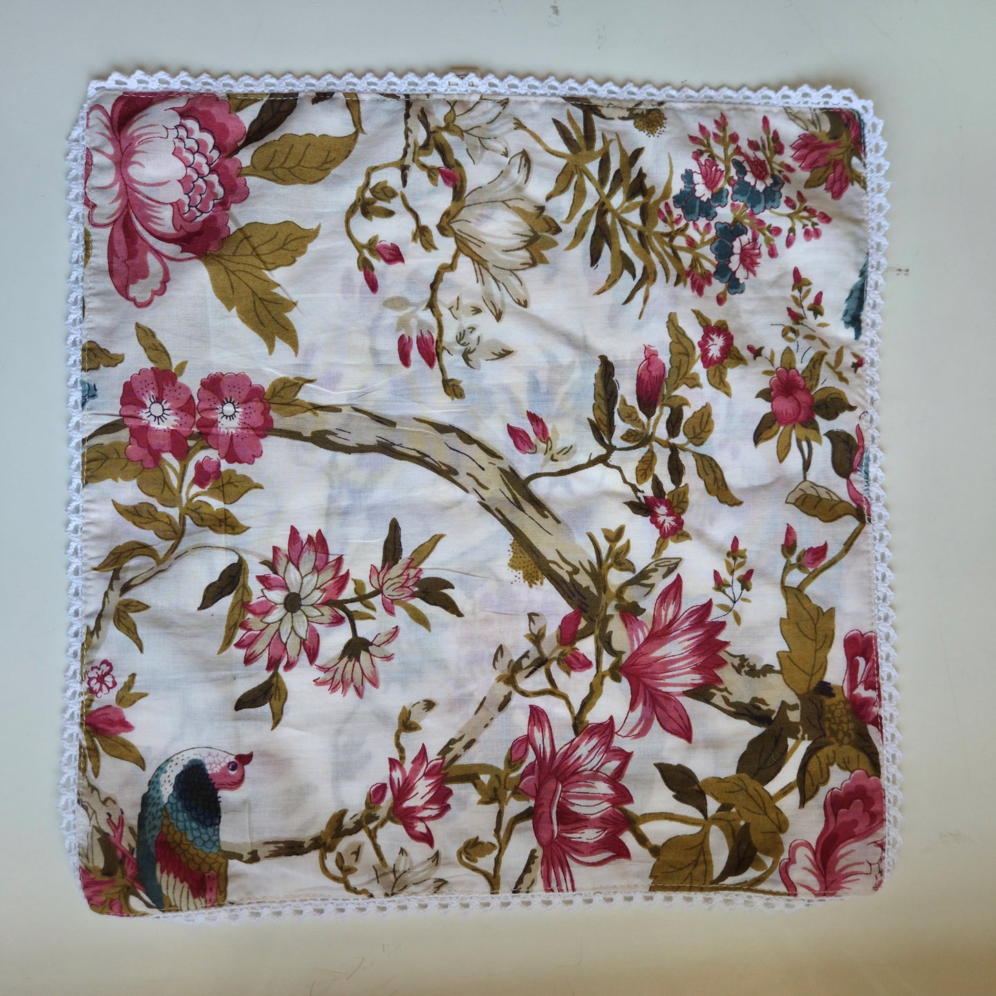 Handkerchief I Flowery Pattern