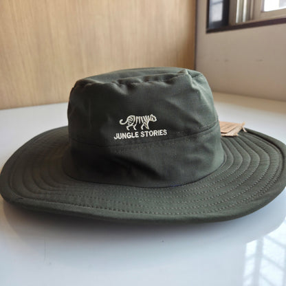 Breathable Safari Hat (Olive green)