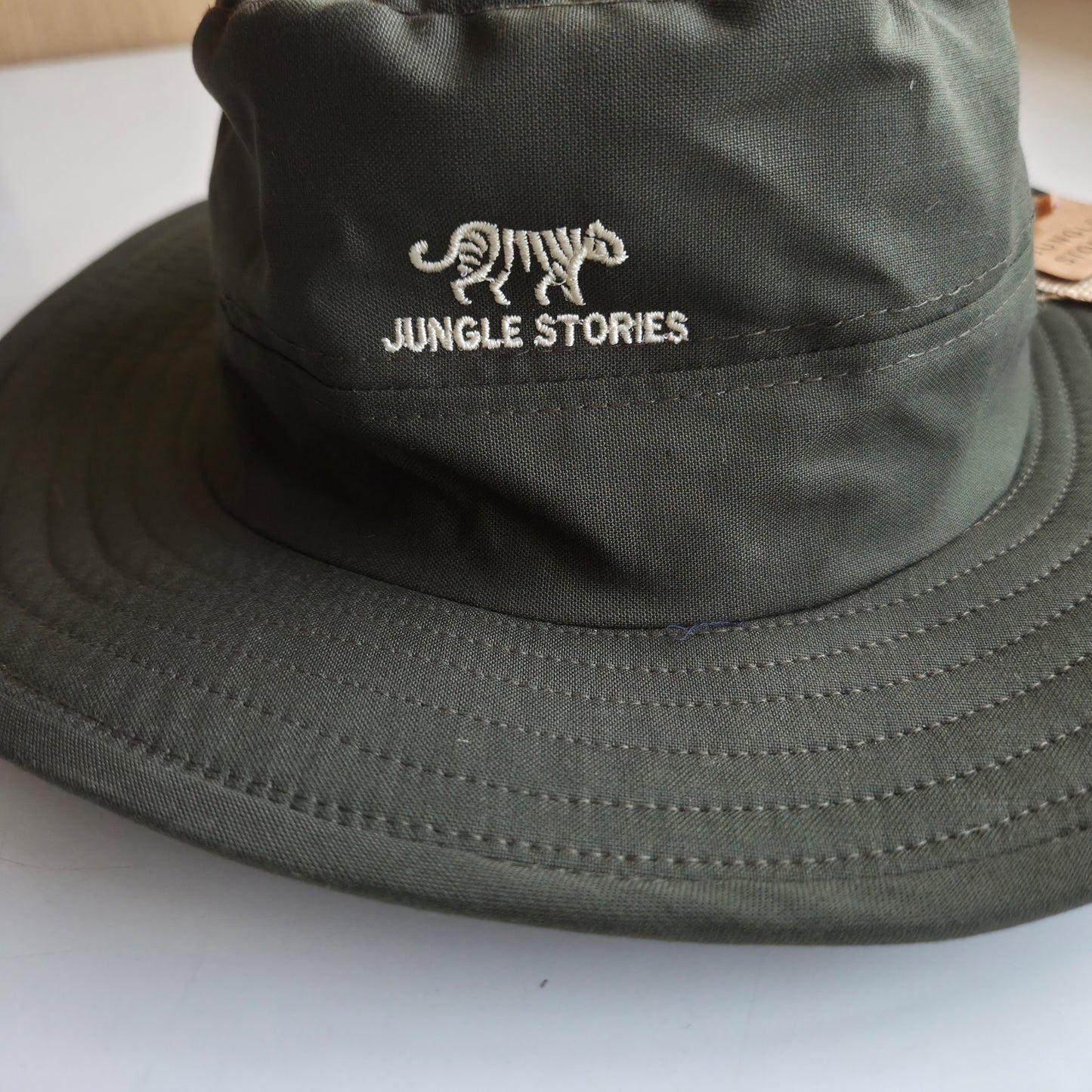 Breathable Safari Hat (Olive green)