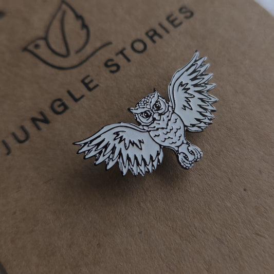 Enamel Pin I Owl