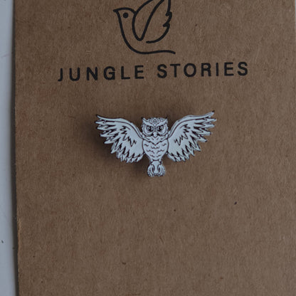 Enamel Pin I Owl