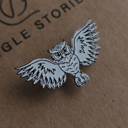 Enamel Pin I Owl