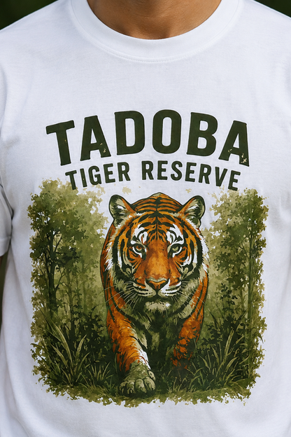 Tadoba Tiger Trail Graphic T-shirt