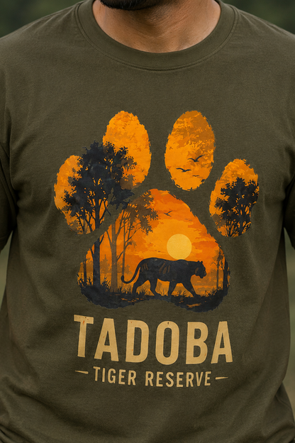 Tadoba Wildscape Graphic T-shirt