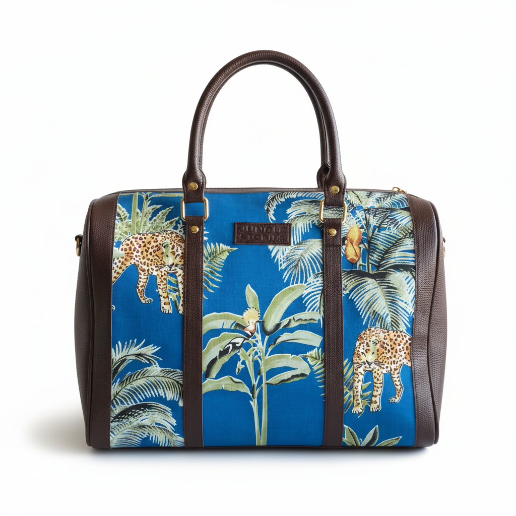 Leopard Canopy Duffle Bag