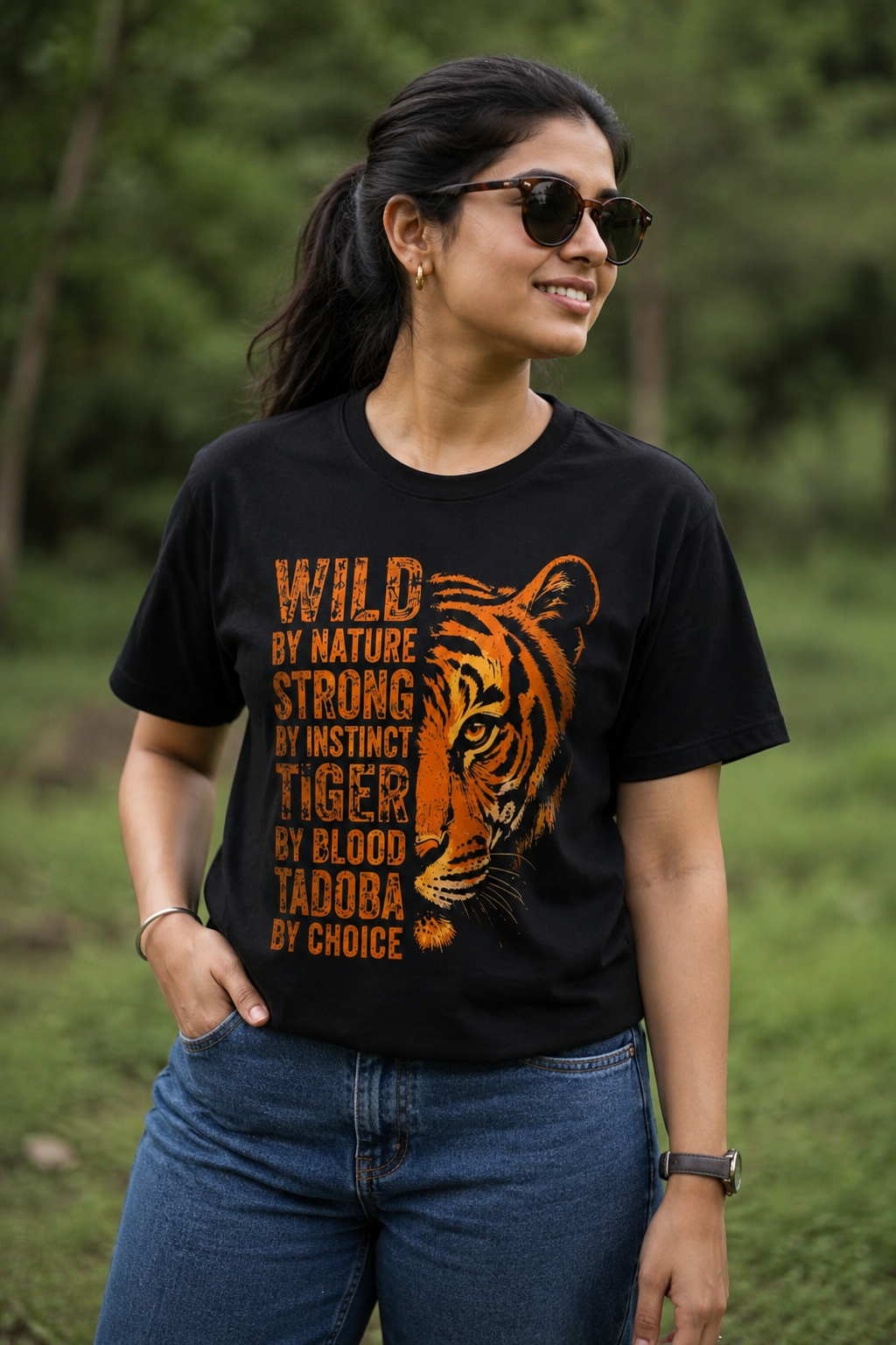 Unisex Tiger Spirit – Graphic T-shirt