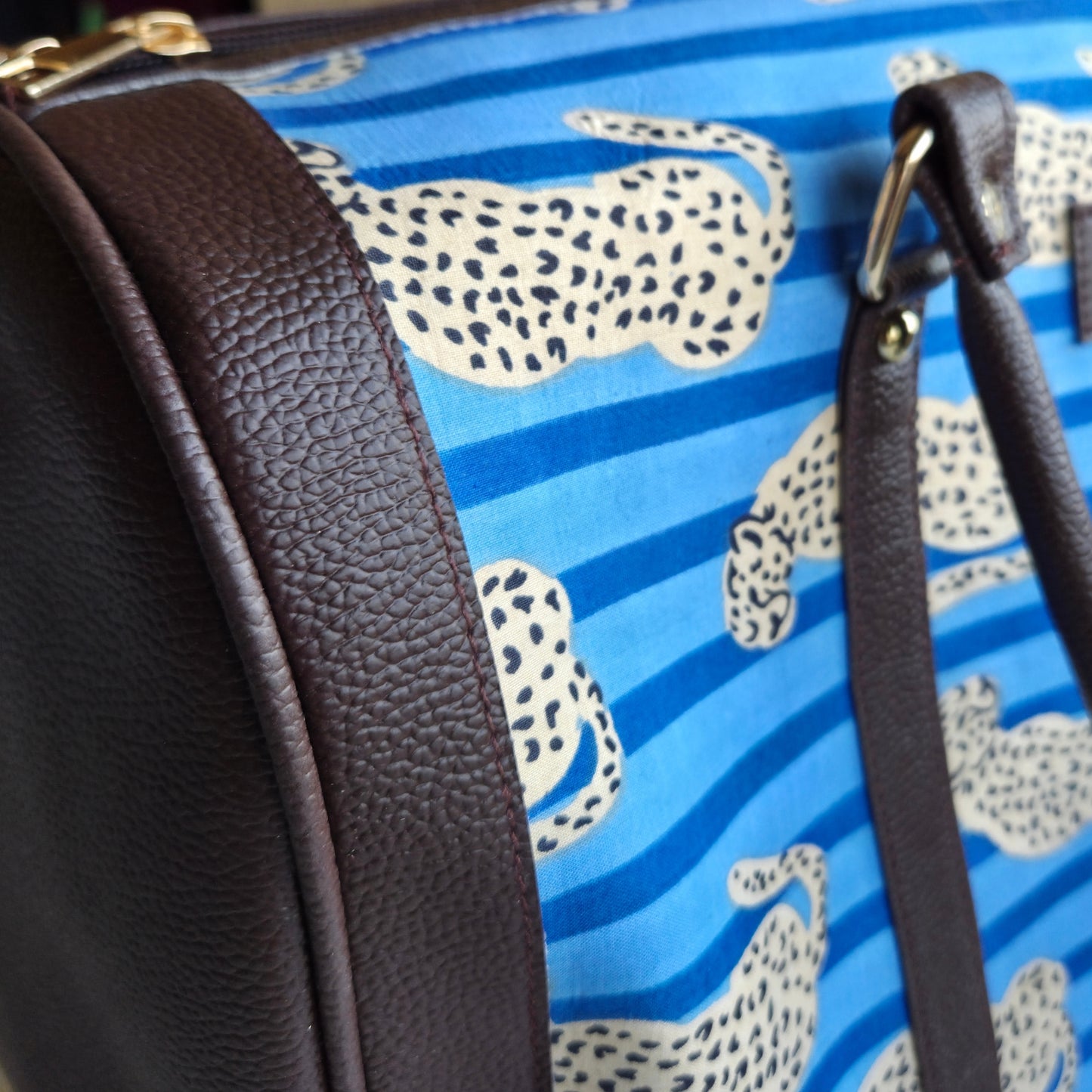 Leopard Grove Duffle Bag