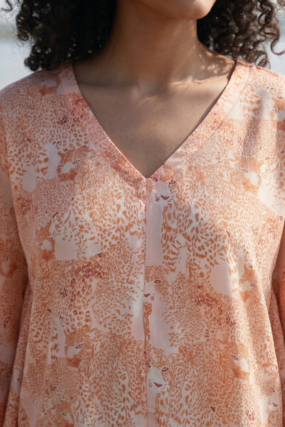 Sauna I Kaftan Style Top
