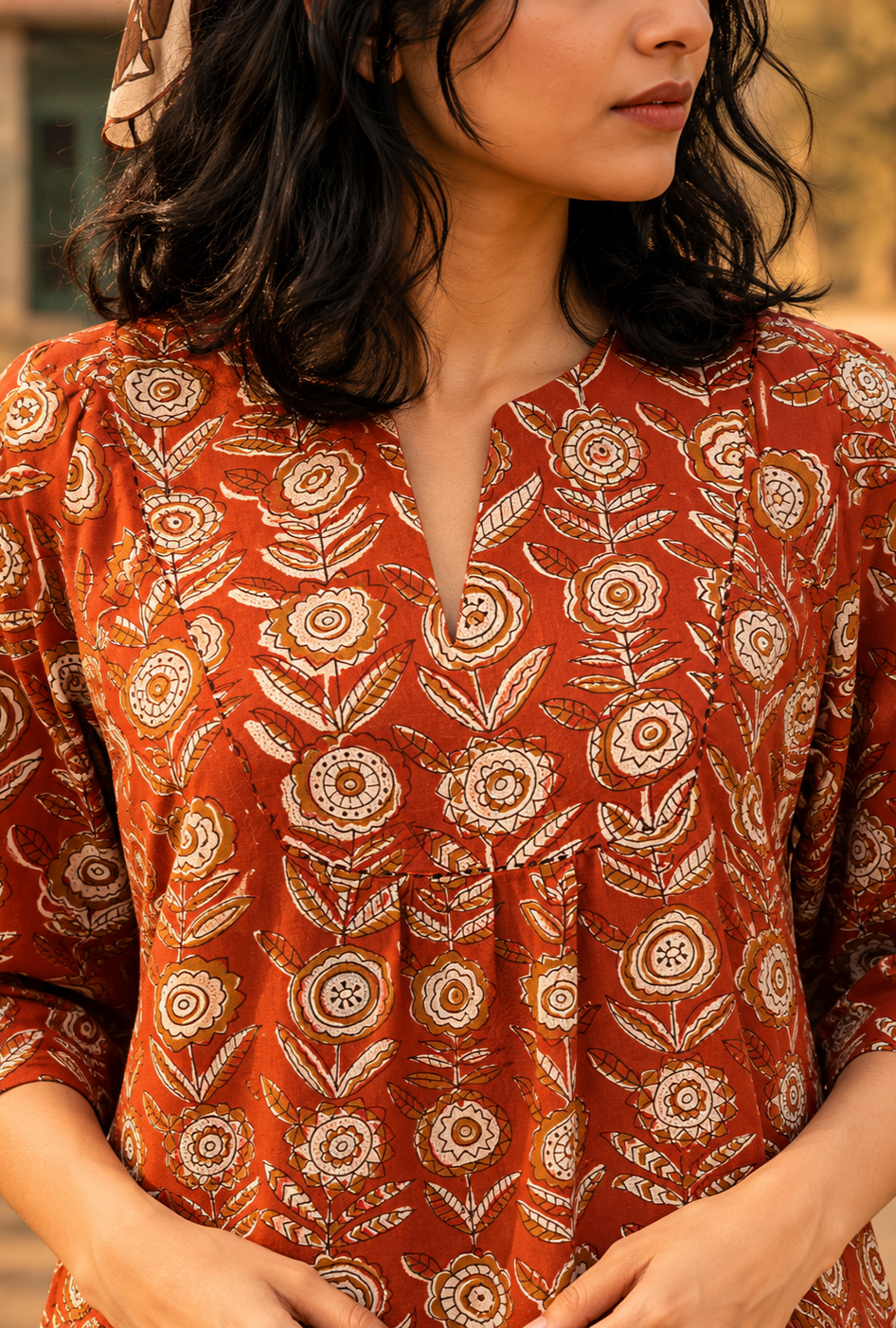 Gerua I Woman's Top