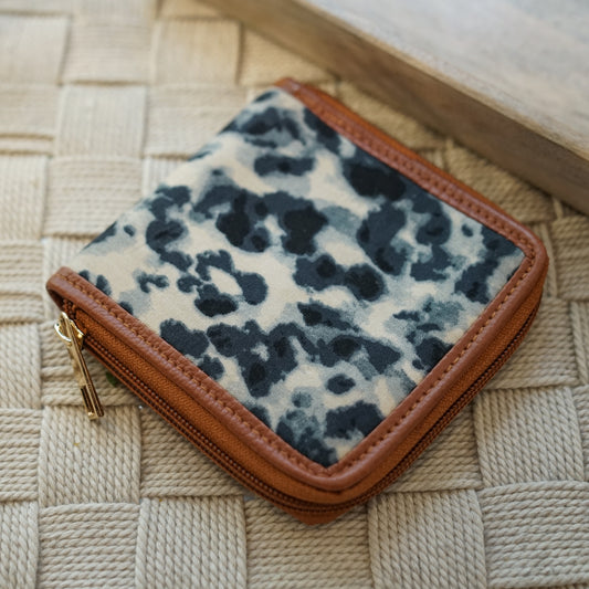 Trailblazer Square Wallet | Canvas and Faux Leather