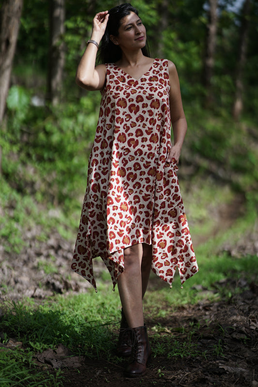 Leopard Print Dress - Jungle Stories