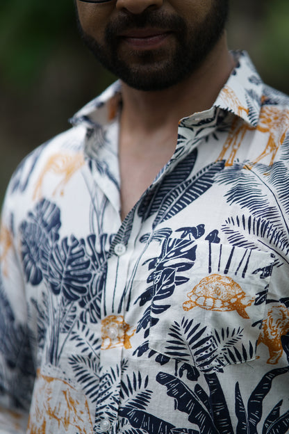 Arthur- Ivory Safari Shirt