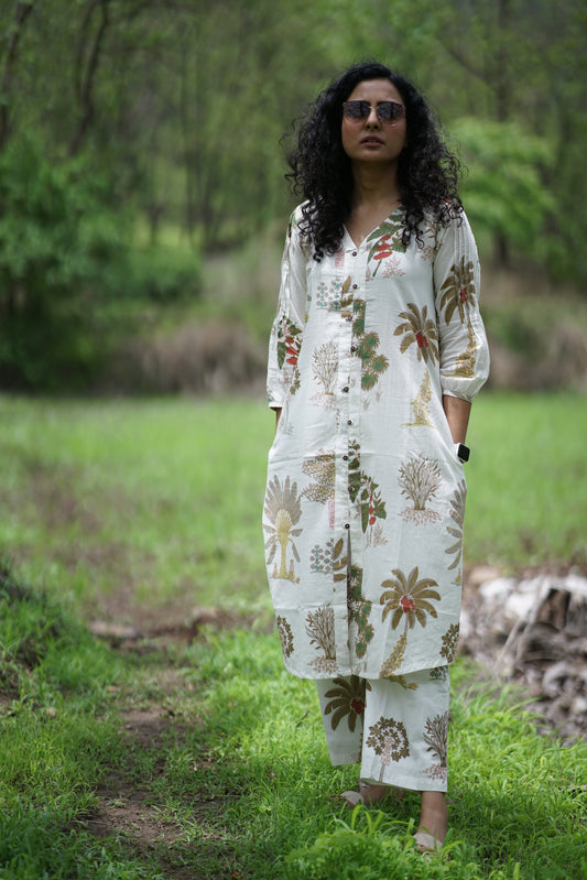 Waverly- Floral printed co-ord set