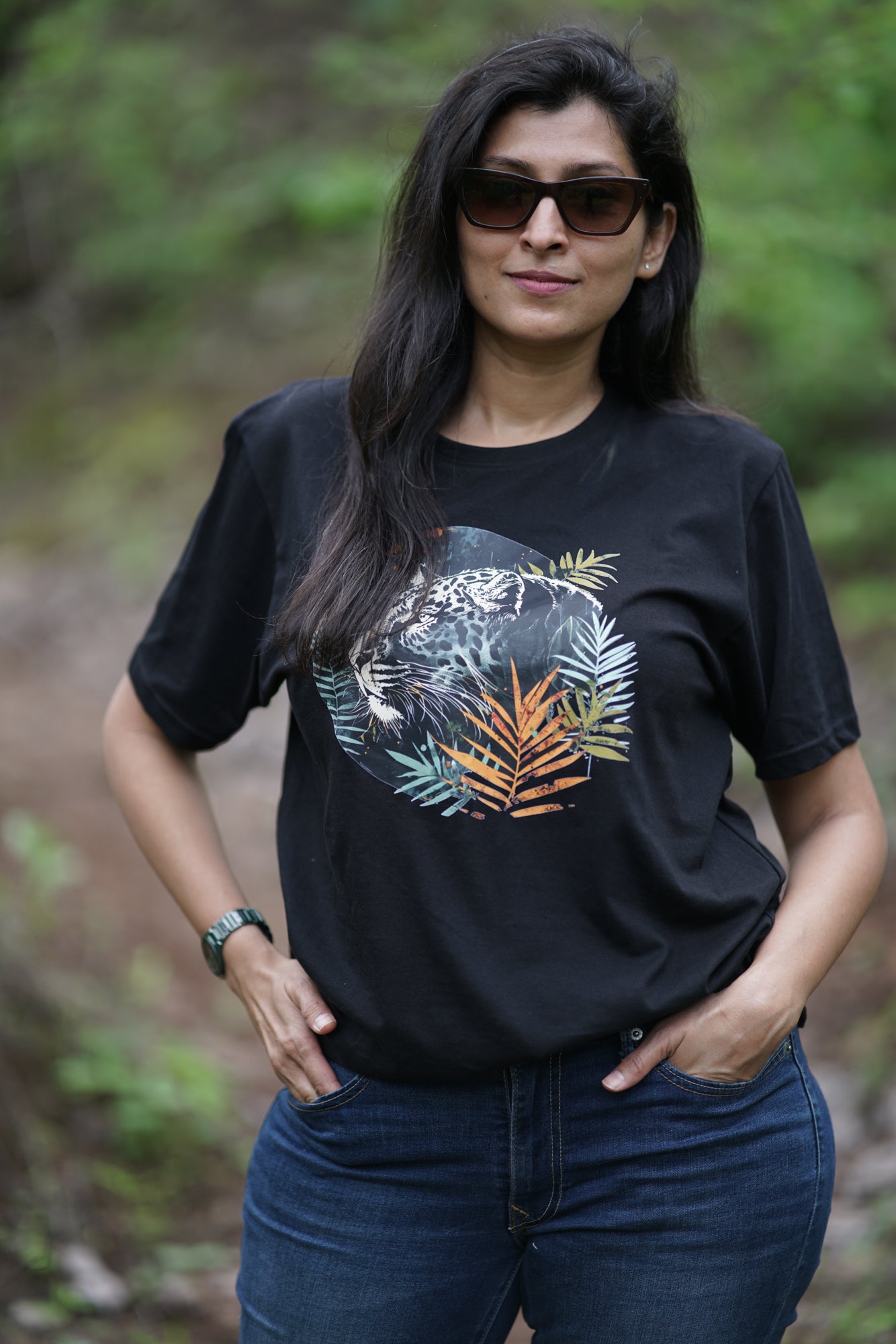 Unisex Cotton Knit T-Shirt – Into the Wild Edition
