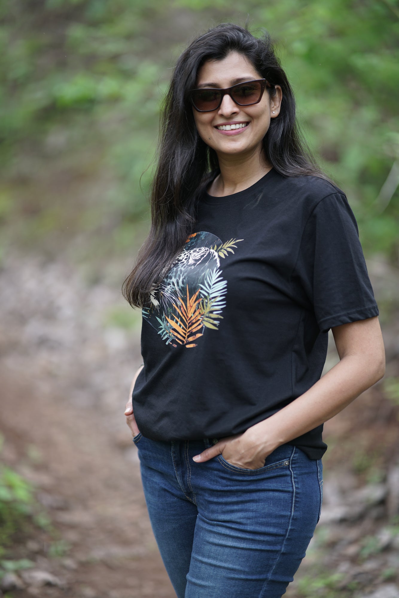 Unisex Cotton Knit T-Shirt – Into the Wild Edition