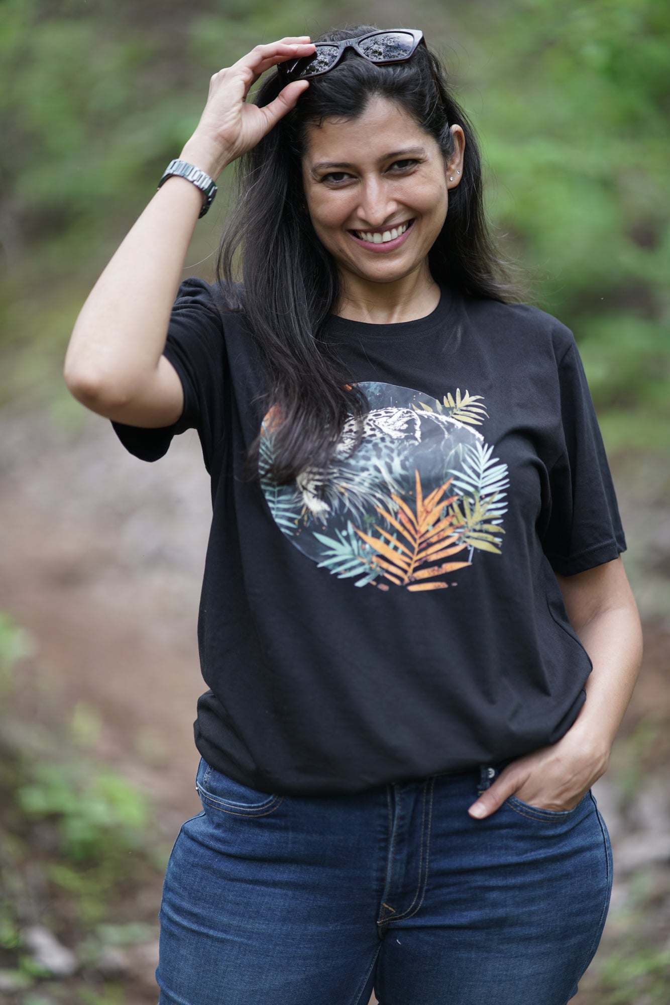 Unisex Cotton Knit T-Shirt – Into the Wild Edition