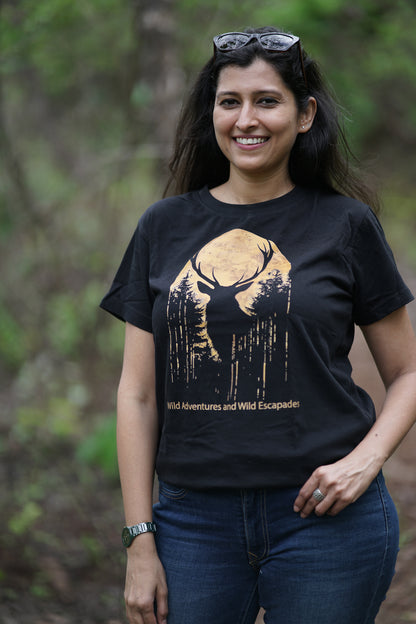 Unisex Cotton Knit T-Shirt – Wild Adventures Edition