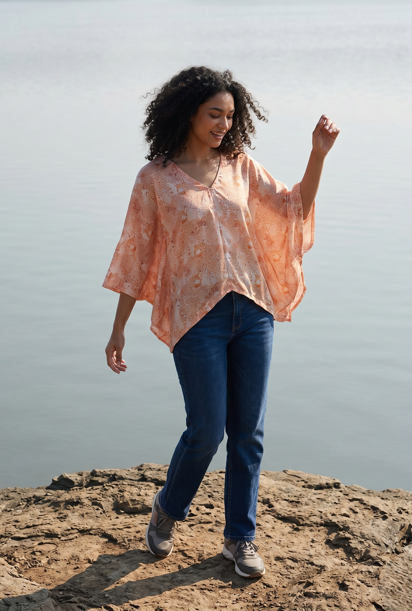 Sauna I Kaftan Style Top