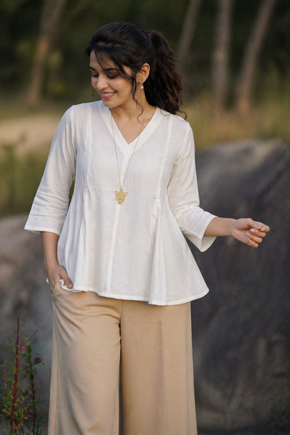 Moon I Woman's Princes Cut Top